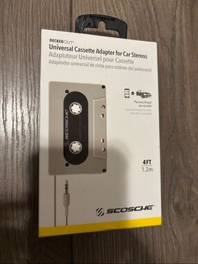 Scosche Universal Cassette 4ft long